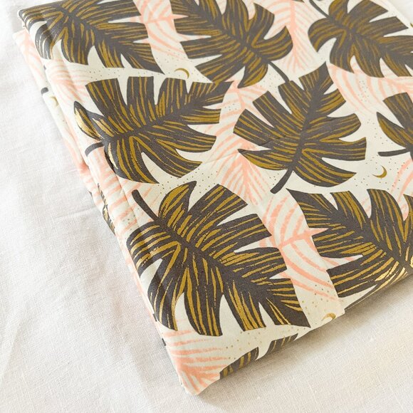 3.7 yd - Ruby Star Society - Florida One - Shade Palms Slate Grey - Fabric - Picture 2 of 5